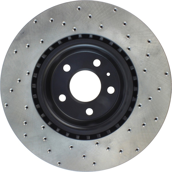 Centric Parts Sport Cross Drilled Brake Rotor, 128.33138R 128.33138R - main